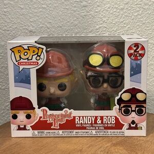 Funko Pop! Christmas Peppermint Lane Randy & Rob 2 Pack Vinyl Figures